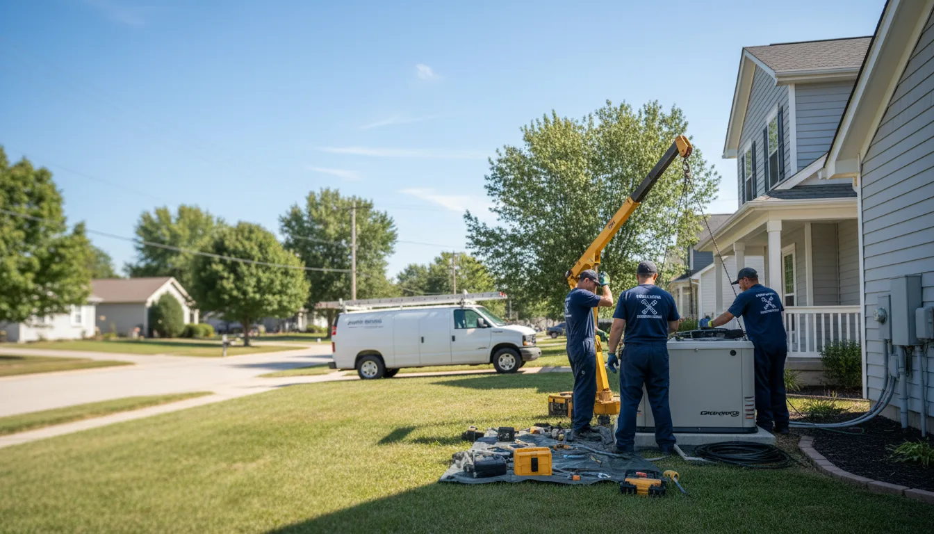 Generator Installation in Parkersburg, IL near me